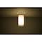 Besa Lighting Pahu 8 Ceiling, Trans. Armagnac/Opal, Satin Nickel Finish, 1x11W LED 1KM-G00607-LED-SN - alternate 1